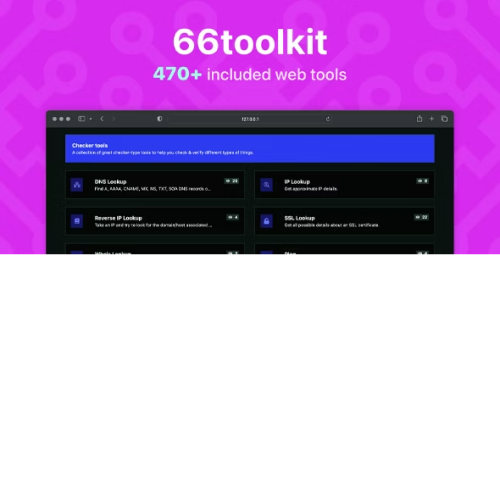 66toolkit - Ultimate Web Tools System