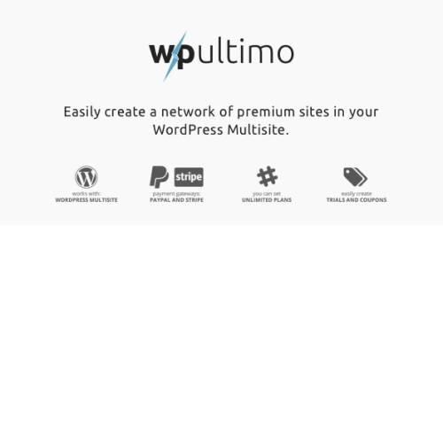 WP Ultimo - Easily Create a Premium Network of Sites | Membership