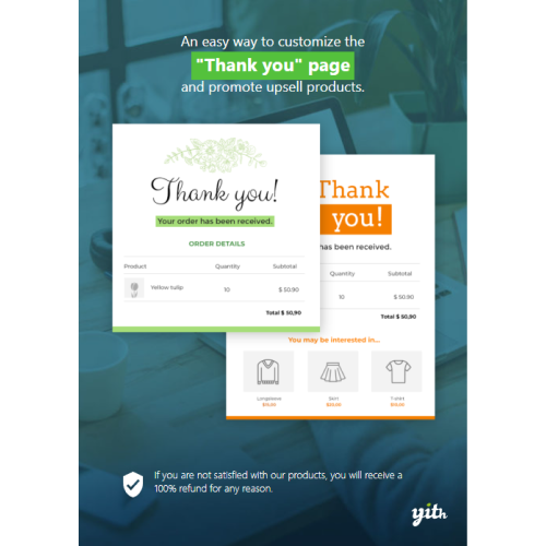 YITH Custom Thank you Page