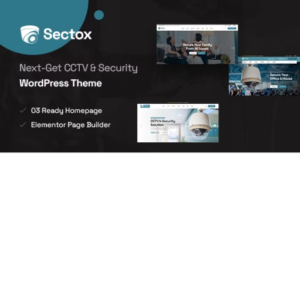 Sectox - CCTV & Security WordPress Theme