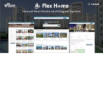 Flex Home - Laravel Real Estate Multilingual System