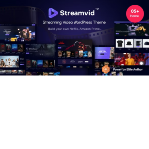 StreamVid - Streaming Video WordPress Theme